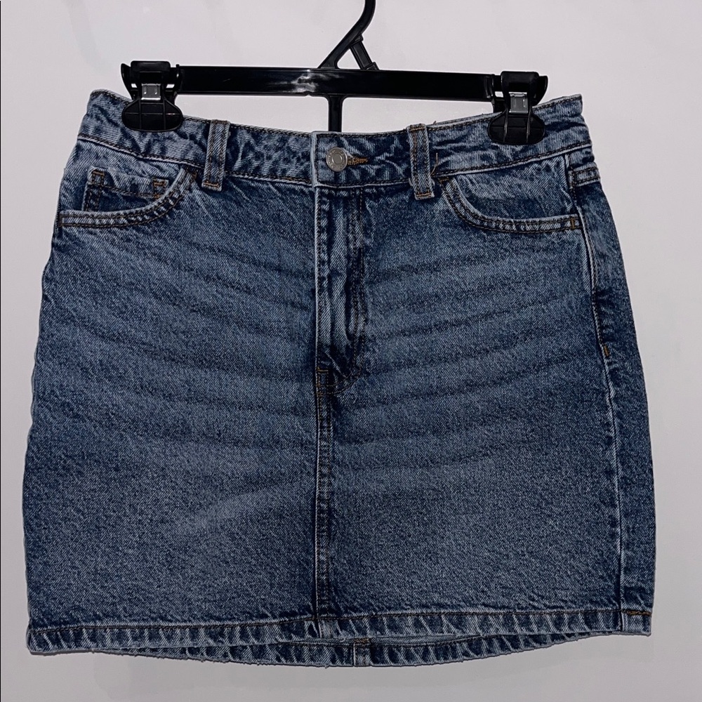 Classic Blue Denim Skirt